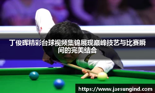 丁俊晖精彩台球视频集锦展现巅峰技艺与比赛瞬间的完美结合