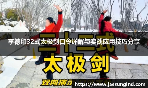 李德印32式太极剑口令详解与实战应用技巧分享